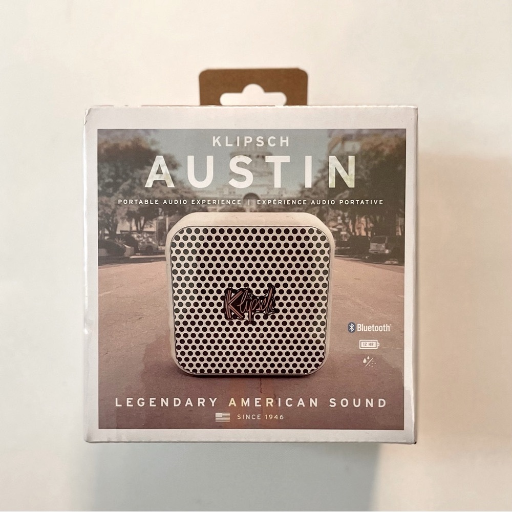 Klipsch Austin portable Bluetooth speaker NWT